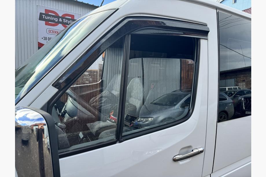 Mercedes Sprinter W901/902/903/904/905 1995–2006 Logu vēja deflektori (2 gab., Sunplex Sport) Foto 2