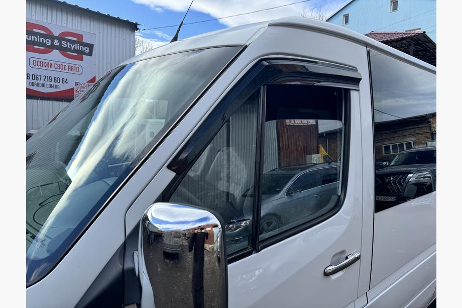 Mercedes Sprinter W901/902/903/904/905 1995–2006 Logu vēja deflektori (2 gab., Sunplex Sport) Foto 3