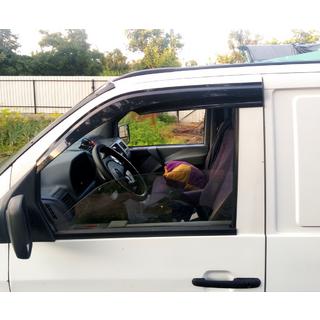 Logu vēja deflektori (2 gab., Sunplex Sport) Mercedes Vito W638 1996–2003 foto 2