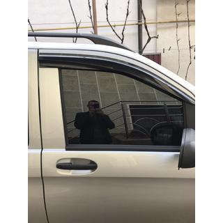 Logu vēja deflektori (2 gab., Sunplex Sport) Mercedes Vito/V klase W447 2014– foto 1