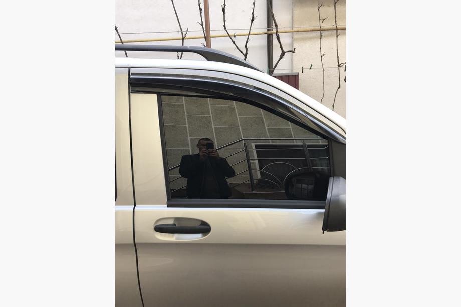 Mercedes Vito/V klase W447 2014– Logu vēja deflektori (2 gab., Sunplex Sport) Image