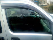 Renault Kangoo 1998–2008 Logu vēja deflektori (2 gab., Sunplex Sport) foto 1