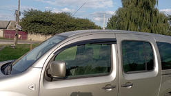 Mercedes Citan 2013–2021 Logu vēja deflektori (2 gab., Sunplex Sport) foto 2