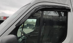 Renault Master 2011–2023 Logu vēja deflektori (2 gab., Sunplex Sport) foto 3