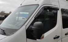 Renault Master 2011–2023 Logu vēja deflektori (2 gab., Sunplex Sport) foto 5