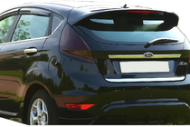 Ford Fiesta 2008–2017 Bagāžnieka malas uzlika (nerūsējošā tērauda) Carmos - turku teras foto 2