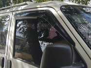 Volkswagen T4 Transporter 1990–2003 Logu vēja deflektori (2 gab., Sunplex Sport) foto 13