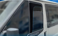 Ford Transit 2000–2014 Logu vēja deflektori G tipa (2 gab., Sunplex Sport) foto 5