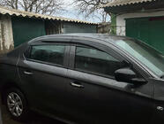 Peugeot 301 2012– Logu vēja deflektori (4 gab., Sunplex Sport) foto 2