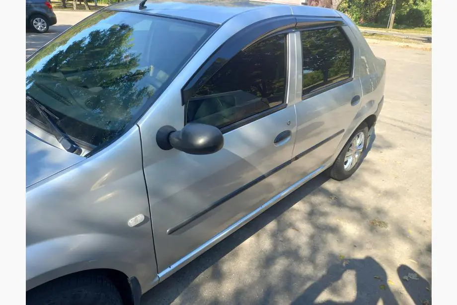 Renault Logan I 2008–2013 Logu vēja deflektori (4 gab., Sunplex Sport) Image