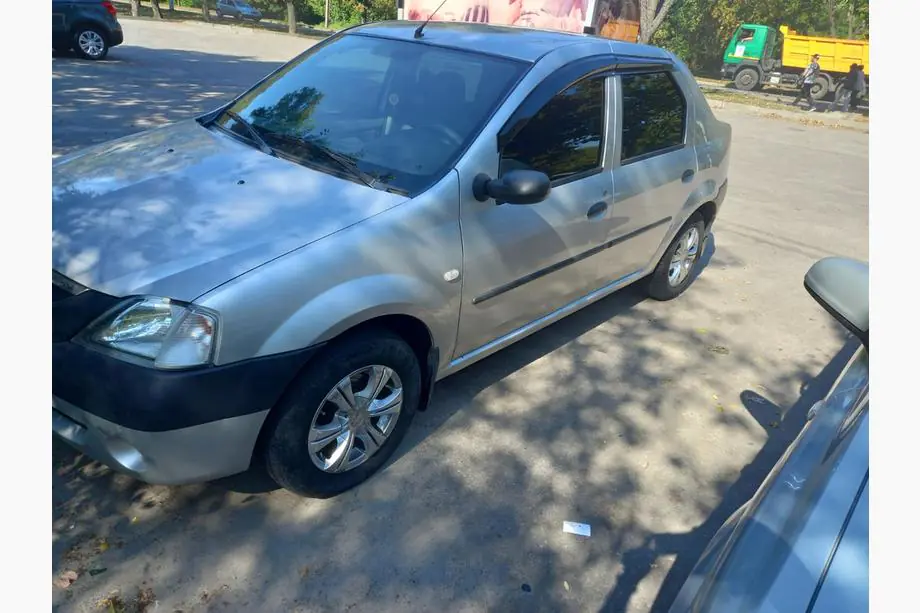 Dacia Logan I 2005–2008 Logu vēja deflektori (4 gab., Sunplex Sport) Foto 2