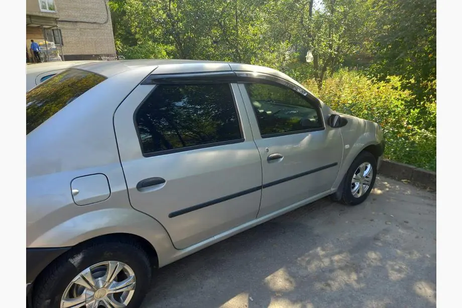Dacia Logan I 2005–2008 Logu vēja deflektori (4 gab., Sunplex Sport) Foto 4