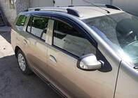 Dacia Logan MCV 2013–2020 Logu vēja deflektori (4 gab., Sunplex Sport) foto 3