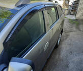 Dacia Logan MCV 2013–2020 Logu vēja deflektori (4 gab., Sunplex Sport) foto 1