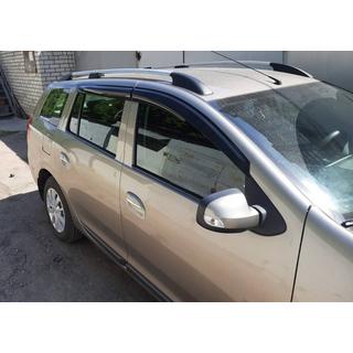 Logu vēja deflektori (4 gab., Sunplex Sport) Dacia Logan MCV 2013–2020 foto 3