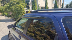 Fiat Palio 1996–2011 Logu vēja deflektori (4 gab., Sunplex Sport) foto 4