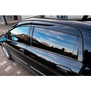 Logu vēja deflektori (4 gab., Sunplex Sport) Fiat Punto Grande/EVO 2006–2018 foto 1