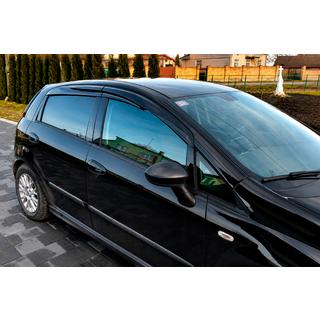 Logu vēja deflektori (4 gab., Sunplex Sport) Fiat Punto Grande/EVO 2006–2018 foto 3