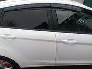 Ford Fiesta 2008–2017 Logu vēja deflektori (4 gab., Sunplex Sport) foto 3