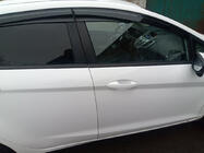 Ford Fiesta 2008–2017 Logu vēja deflektori (4 gab., Sunplex Sport) foto 5