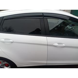 Logu vēja deflektori (4 gab., Sunplex Sport) Ford Fiesta 2008–2017 foto 3