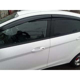 Logu vēja deflektori (4 gab., Sunplex Sport) Ford Fiesta 2008–2017 foto 4