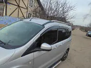 Ford Courier 2014–2023 Logu vēja deflektori (4 gab., Sunplex Sport) foto 1