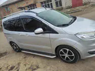 Ford Courier 2014–2023 Logu vēja deflektori (4 gab., Sunplex Sport) foto 3