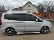 Ford Courier 2014–2023 Logu vēja deflektori (4 gab., Sunplex Sport) foto 4