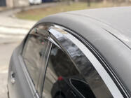 Honda Civic Sedan VIII 2006–2011 Logu vēja deflektori (4 gab., Sunplex Sport) foto 2