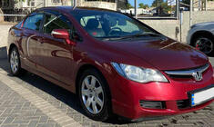 Honda Civic Sedan VIII 2006–2011 Logu vēja deflektori (4 gab., Sunplex Sport) foto 4