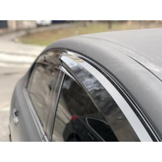 Logu vēja deflektori (4 gab., Sunplex Sport) Honda Civic Sedan VIII 2006–2011 foto 2