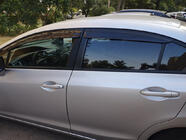 Honda Civic Sedan IX 2011–2016 Logu vēja deflektori (4 gab., Sunplex Sport) foto 2