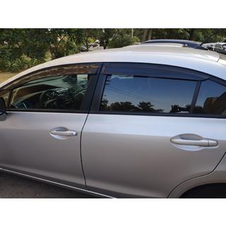 Logu vēja deflektori (4 gab., Sunplex Sport) Honda Civic Sedan IX 2011–2016 foto 2
