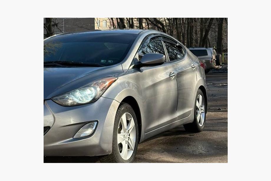 Hyundai Elantra (MD/UD) 2011–2015 Logu vēja deflektori (4 gab., Sunplex Sport) Image