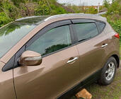 Hyundai IX-35 2010–2015 Logu vēja deflektori (4 gab., Sunplex Sport) foto 1