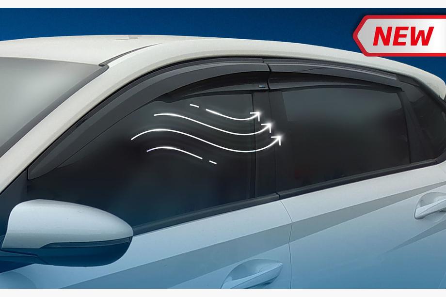 Hyundai I-20 2020– Logu vēja deflektori (4 gab., Sunplex Sport) Image