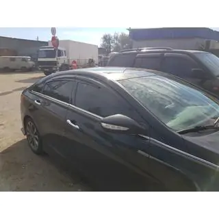 Logu vēja deflektori (4 gab., Sunplex Sport) foto 4
