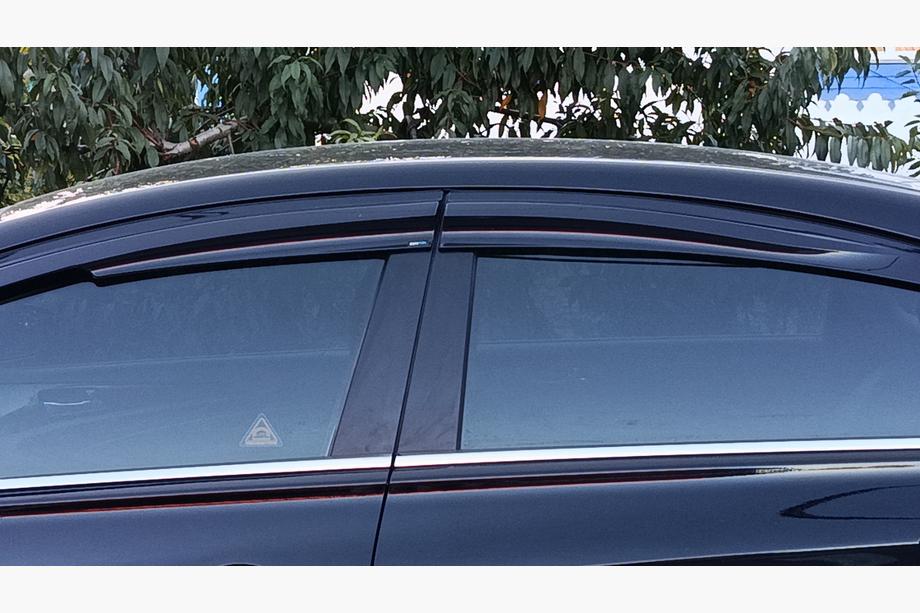 Hyundai Sonata YF 2010–2014 Logu vēja deflektori (4 gab., Sunplex Sport) Foto 7