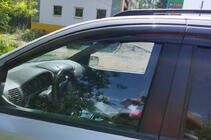 Kia Sorento I BL 2002–2009 Logu vēja deflektori (4 gab., Sunplex Sport) foto 6