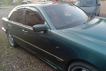 Mercedes E-class W210 1995–2002 Logu deflektori SD (4 gab., Sunplex Sport) foto 5