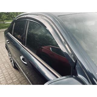 Logu deflektori SD (4 gab., Sunplex Sport) Mercedes E-сlass W211 2002–2009 foto 3