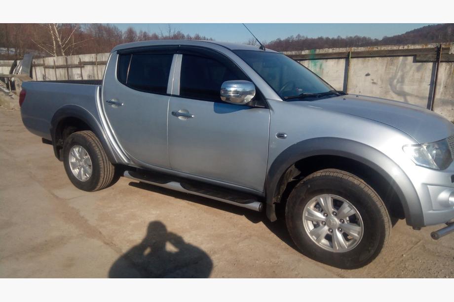 Mitsubishi L200 2006–2015 Logu vēja deflektori (4 gab., Sunplex Sport) Foto 9