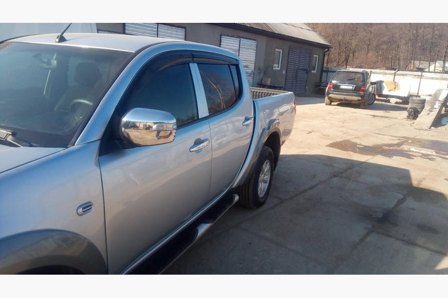 Mitsubishi L200 2006–2015 Logu vēja deflektori (4 gab., Sunplex Sport) Foto 7