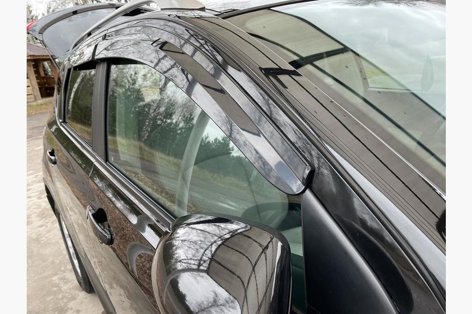 Nissan Qashqai 2007–2010 Logu vēja deflektori (4 gab., Sunplex Sport) Foto 2