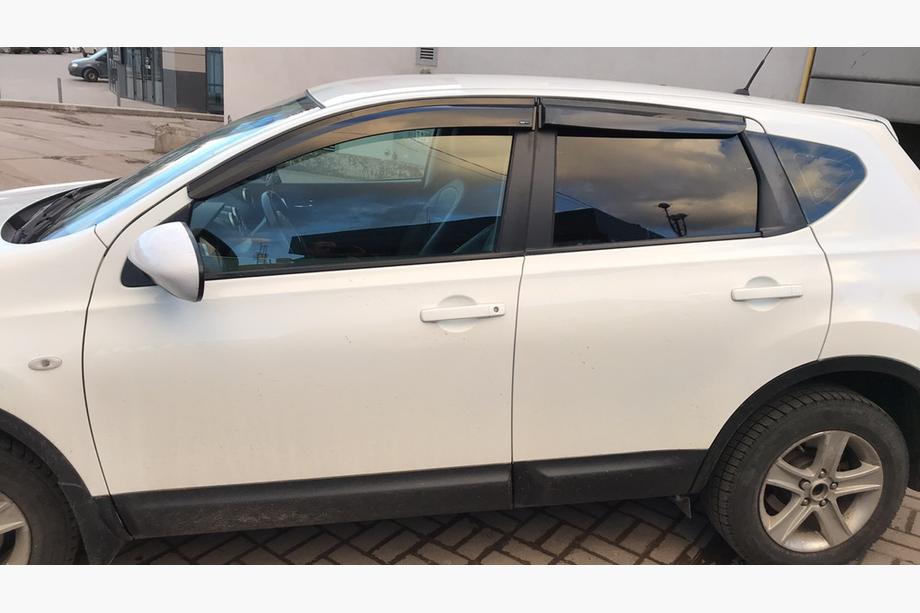 Nissan Qashqai 2010–2014 Logu vēja deflektori (4 gab., Sunplex Sport) Image