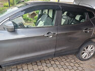 Nissan Qashqai 2014–2021 Logu vēja deflektori (4 gab., Sunplex Sport) foto 1