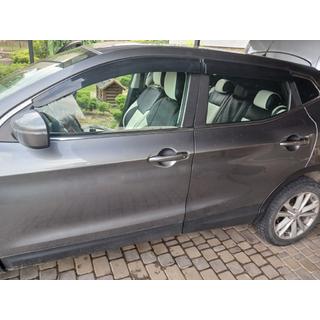 Logu vēja deflektori (4 gab., Sunplex Sport) Nissan Qashqai 2014–2021 foto 1