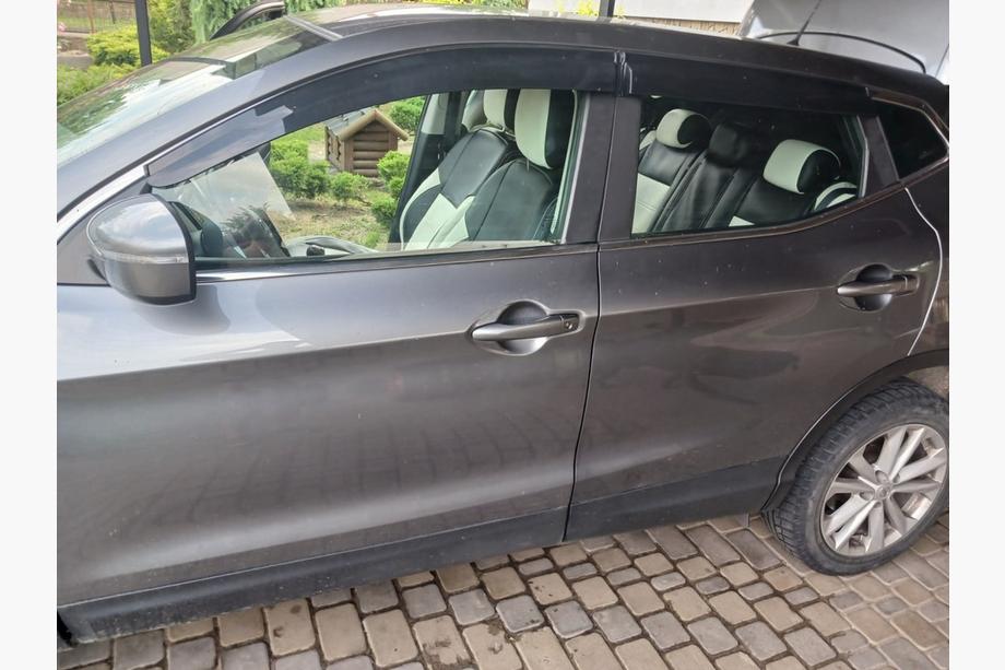 Nissan Qashqai 2014–2021 Logu vēja deflektori (4 gab., Sunplex Sport) Image