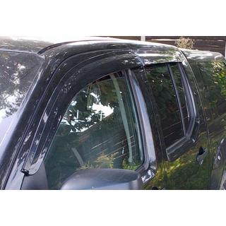 Logu vēja deflektori (4 gab., Sunplex Sport) Nissan NP300 1999–2015 foto 1